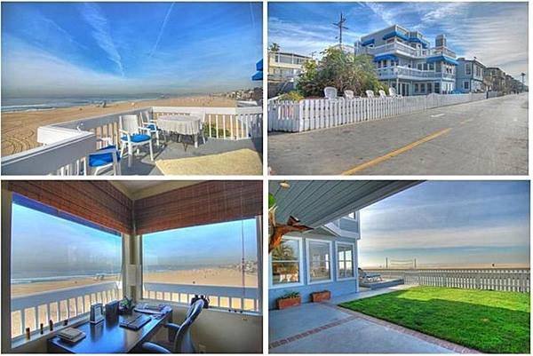 $795 / 2br - Stunning Oceanfront Beach House Right on the Sand in Manhattan Beach