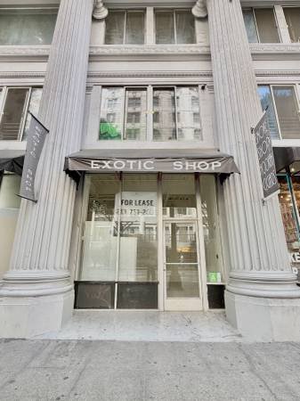 $2,700 / 500ft² - Retail Space with High Foot Traffic in Downtown LA's Core - R107 (LOS ANGELES, CA)