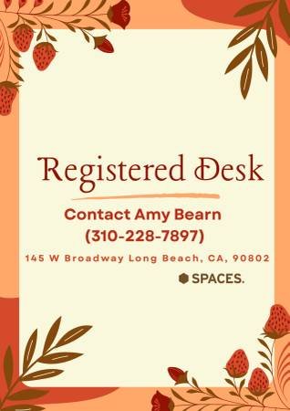 $199 Sit. Stay. Save. 15% Off Your Registered Desk Today! (Long Beach)