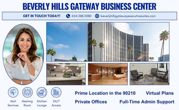 Excellent Coworking Space Offers in Beverly Hills! (BEVERLY HILLS)