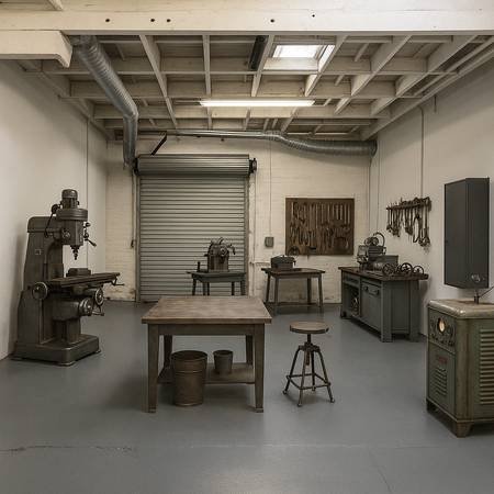 Creative Studio / Warehouse with Roll Up Door for $1,995 (Near USC)