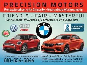 Porsche, VW, and Audi Service and Repairs (Tarzana)