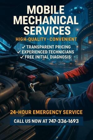 Mobile Auto Repair and Mechanic for RV, Boat, and Motorcycles (Venice)