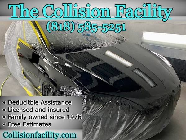 Auto Body Repair with Deductible Assistance Available (San Fernando Valley)