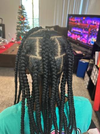 Box Braids, Crochet Braids, $95 Boho Braids $150 (213)908-9909 (Los Angeles)