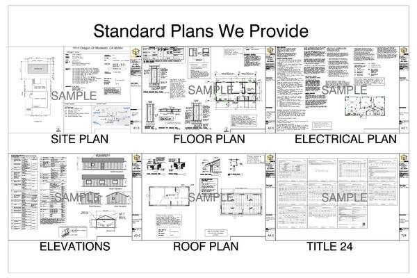Drafting, Design, Blueprints, and Plans with Guaranteed Permits (Los Angeles, Orange County)