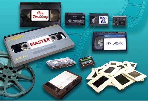 Video &amp; Audio Tapes, Film to Digital- VHS, DV, Hi8, Betacam, U-Matic (Valencia)