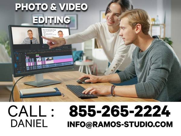 Video / Photo Editor / Design ~ YouTube, Promos - 855-265-2224 (Budget Friendly, 1-3 Day Turnaround)