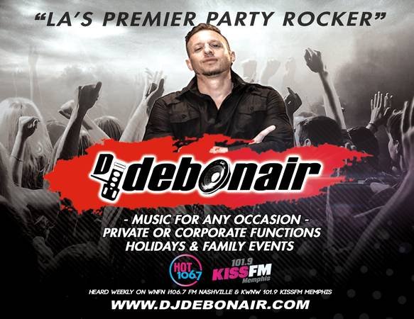 DJ/VideoDJ for Hire with References Including Keith Urban and Stevie Wonder in Los Angeles and Surrounding Areas