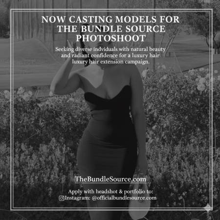 Casting Call: Hair Models Needed for Beauty Brand Photoshoot in Los Angeles and Pasadena