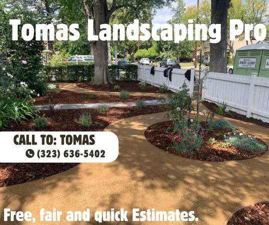 TF PRO Landscaping, Gardening, Artificial Grass, Trees, more. (LA Metro, SG Valley, SF Valley, more.)