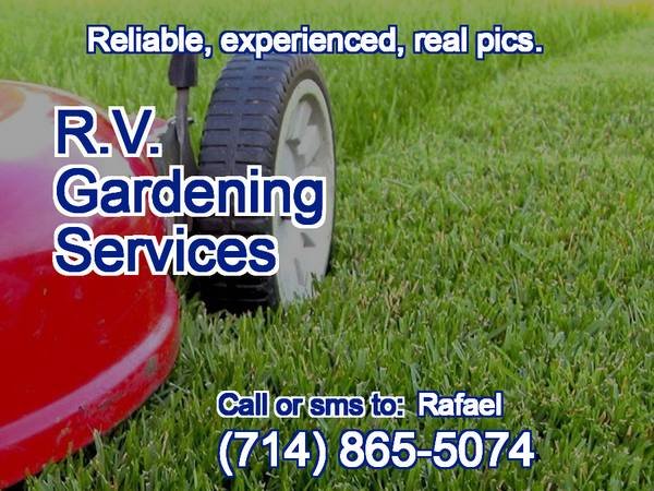 VAZQUEZ Trees, Gardening, Maintenance, Hauling, more. Dependable. (Long Beach LA, Orange County cities, more.)