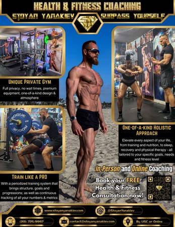 Health and Fitness Coaching for the Driven (Los Angeles (USC) / Online)