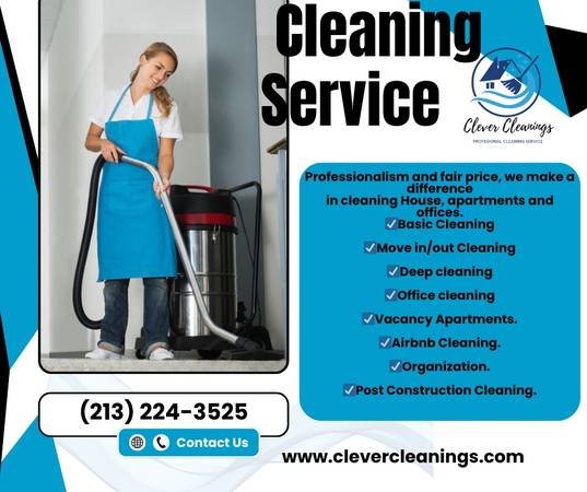 Professional Cleaning Service, House Cleaning, Always Available, Bonded (Los Angeles)