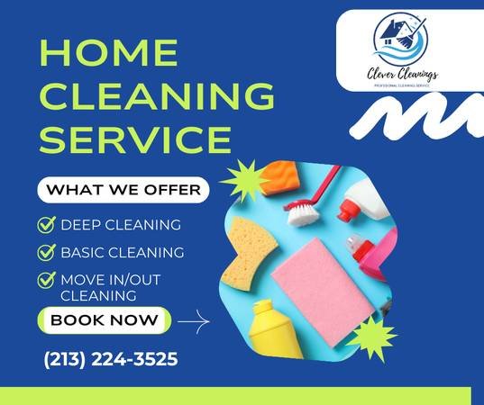 Excellent Cleaning Service, Same Day, Next Day. Office, Condo, House (Los Angeles)