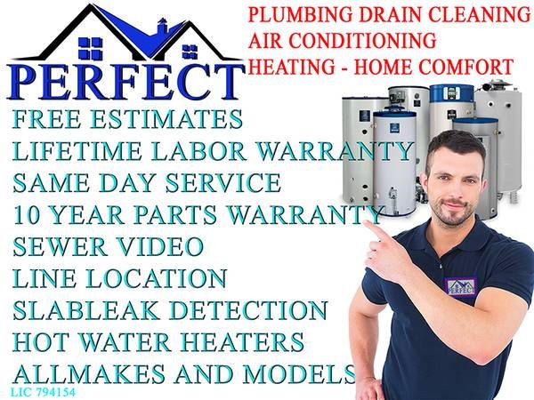 HVAC Drain Cleaning Service for AC, Furnace, Air Conditioning, and Plumbing (Free Estimates for Plumbing, Heating, and Cooling)