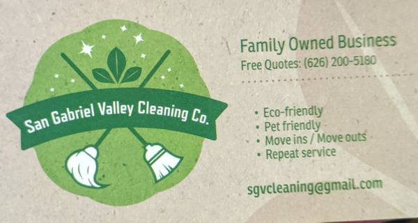House Cleaning! Family Owned Business with 15+ Years Experience! Free Quote! (Pasadena)
