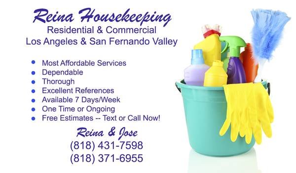 Lowest Rates Cleaning Service! (Tarzana and Encino)