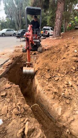 Trenching, Excavations, and Hauling Services (Anaheim)