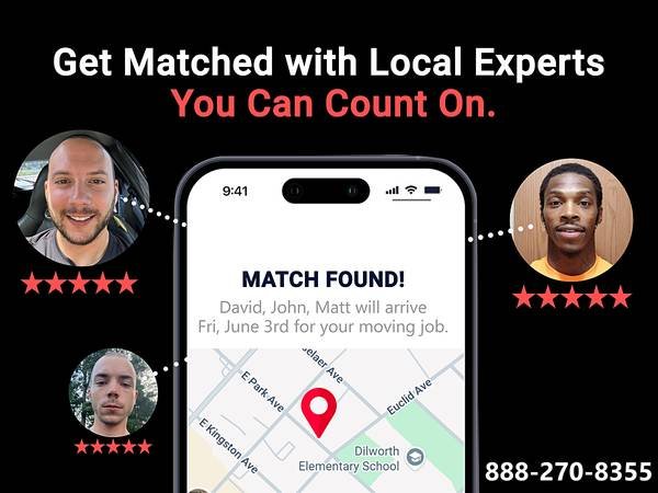 $30/HR for Moving &amp; Labor (Same Day Service Available)