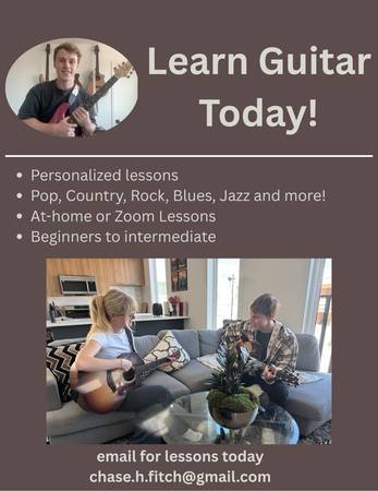 Guitar Lessons — First Lesson Free! (Near Hollywood / Zoom)