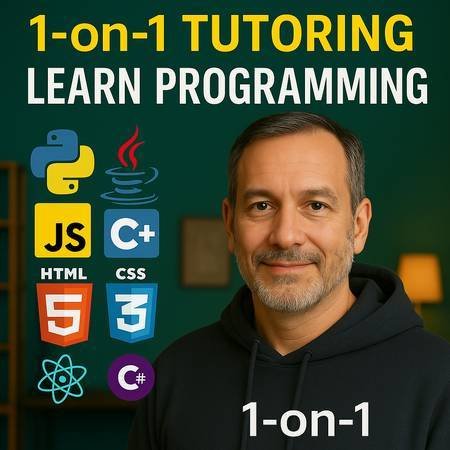 1-on-1 Programming Python Java CPP Cloud Tableau C++ Tutoring (Expert Tutor Flexible Hours 804-404-3345 16+ Years Experience)
