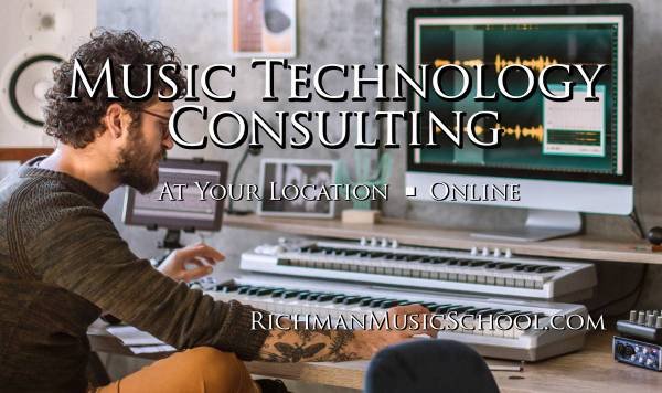 Music Technology Consultants - In Home/Online (San Fernando Valley, Los Angeles)