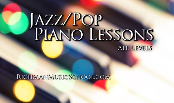 Jazz, Blues, Pop, Rock, Gospel, Latin, Country Piano Lessons (San Fernando Valley, Los Angeles)