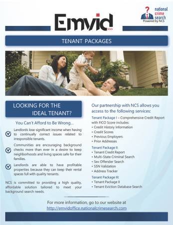 Simplified Tenant Screening