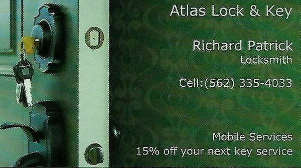 Atlas Lock and Key - Mobile Locksmith (San Gabriel Valley)