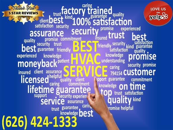 New Furnace, Wall/Floor Heater, HVAC, Heat Pump, A/C AC Service and Repair ($0 Down Financing Free Estimates for New, Service, or Repair)