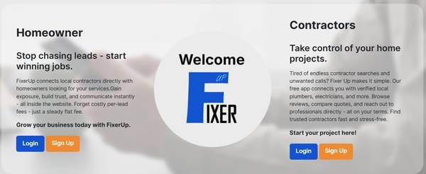 Looking for Any Contractor