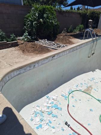 Pool Tile / Plumbing and Remodel (Diamond Bar)