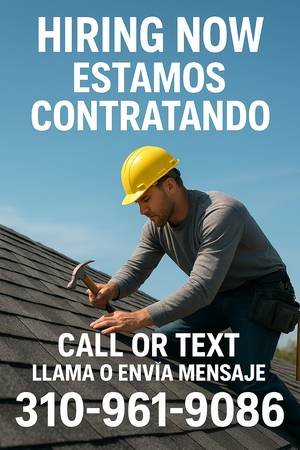 Roofers Needed (San Fernando Valley)