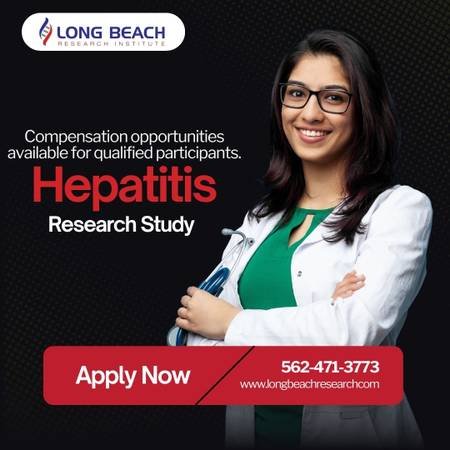 Earn Up to $3,300 - Join Our Hepatitis Study (Long Beach)