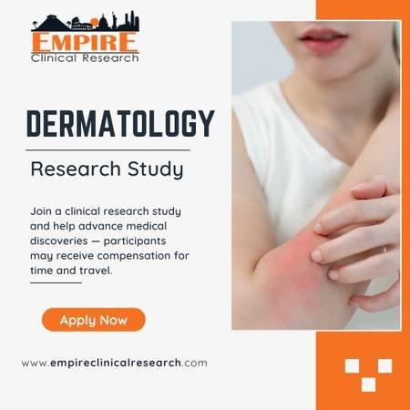 Earn up to $2,200 by Joining our Dermatology Studies in Pomona
