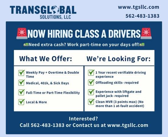 Secure Significant Earnings – Currently Hiring CDL-A Drivers