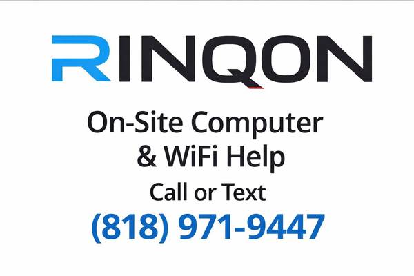 Slow Computer? WiFi Problems? Can't Print? – Local On-Site Tech (SFV)